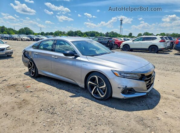 1HGCV3F28NA039821 2022 HONDA ACCORD Silver Առջևի աջ