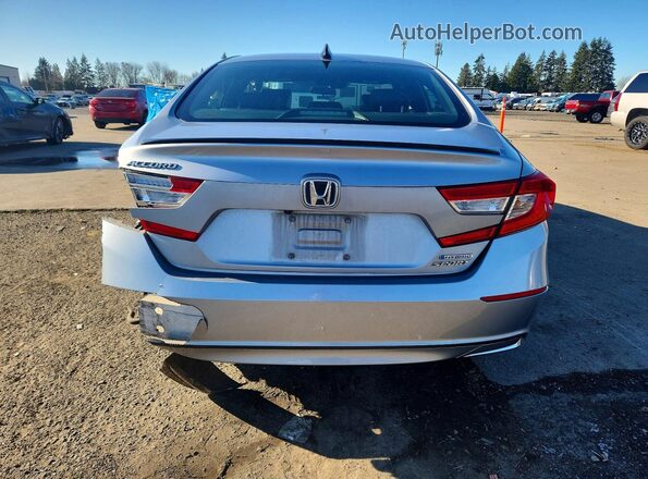 1HGCV3F28NA042721 2022 HONDA ACCORD Silver უკანა ხედი
