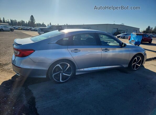1HGCV3F28NA042721 2022 HONDA ACCORD Silver უკანა მარჯვენა
