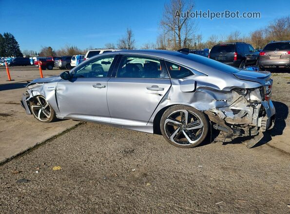 1HGCV3F28NA042721 2022 HONDA ACCORD Silver უკანა მარცხენა