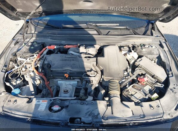 1HGCV3F28NA045179 2022 HONDA ACCORD Black უკანა ხედი