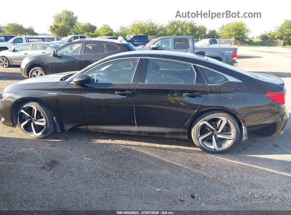 1HGCV3F28NA045179 2022 HONDA ACCORD Black სალონის 360-გრადუსიანი ხედი