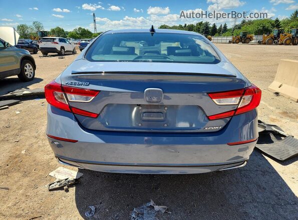 1HGCV3F28NA046994 2022 HONDA ACCORD Серый Вид сзади