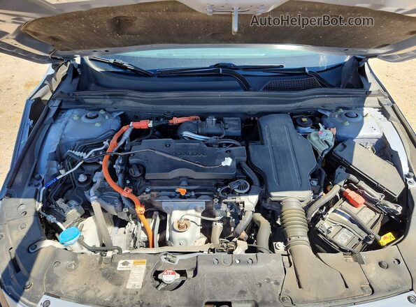 1HGCV3F28NA046994 2022 HONDA ACCORD Серый Вид задней части салона