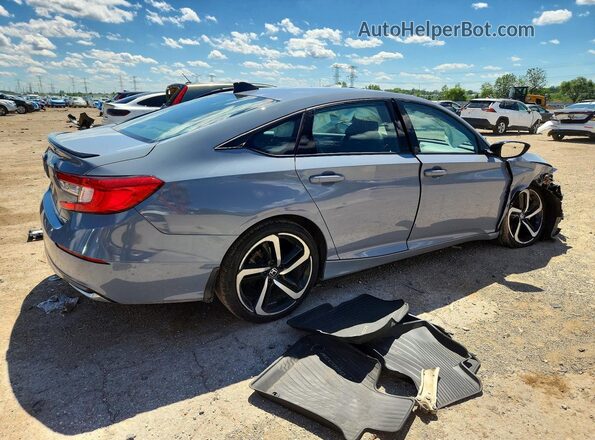 1HGCV3F28NA046994 2022 HONDA ACCORD Серый Задняя правая четверть