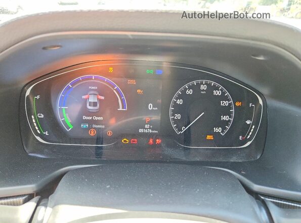 1HGCV3F28NA046994 2022 HONDA ACCORD Серый Вид щитка приборов