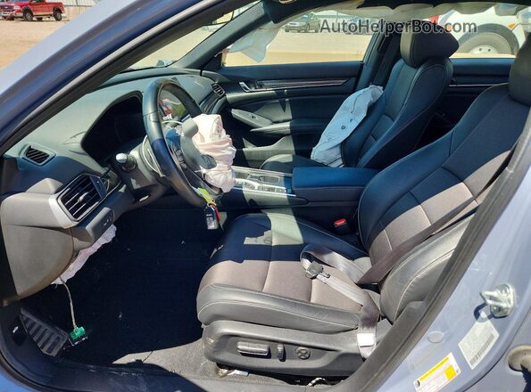 1HGCV3F28NA046994 2022 HONDA ACCORD Серый Вид салона спереди