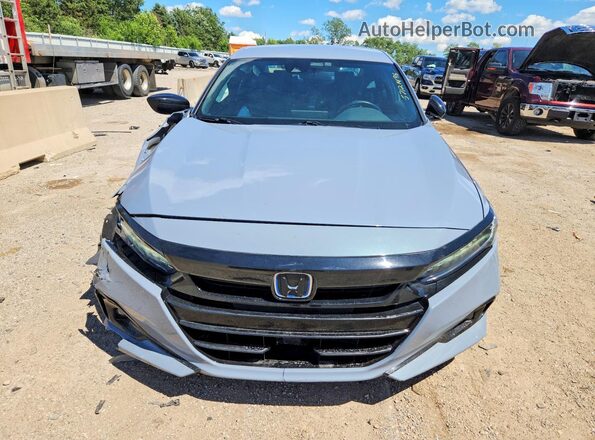 1HGCV3F28NA046994 2022 HONDA ACCORD Серый Вид спереди
