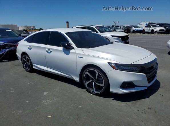 1HGCV3F29NA034398 2022 HONDA ACCORD White Front right