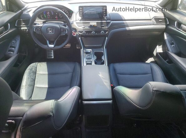 1HGCV3F29NA034398 2022 HONDA ACCORD White Dashboard view