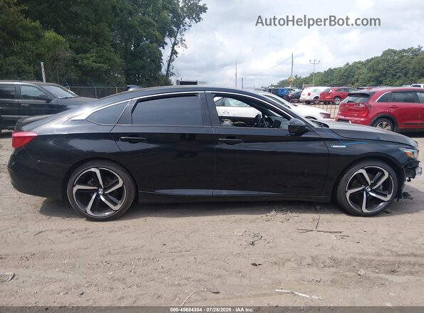 1HGCV3F29NA034868 2022 HONDA ACCORD Черный Вид задней части салона