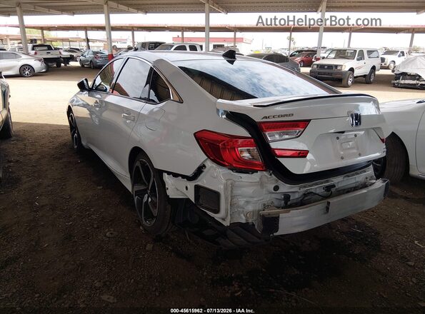 1HGCV3F29NA037107 2022 HONDA ACCORD White Rear left