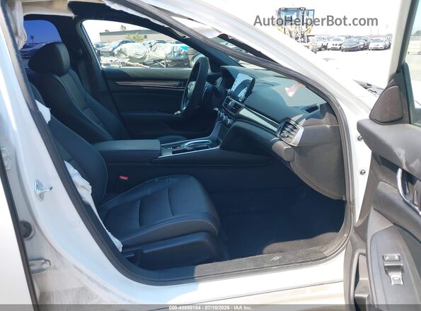 1HGCV3F2XNA010644 2022 HONDA ACCORD White წინა სალონის ხედი