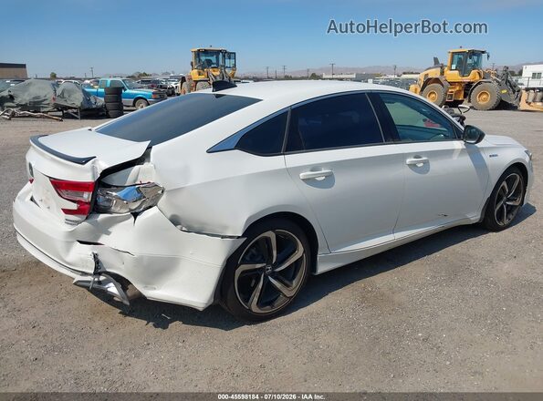 1HGCV3F2XNA010644 2022 HONDA ACCORD White უკანა მარჯვენა