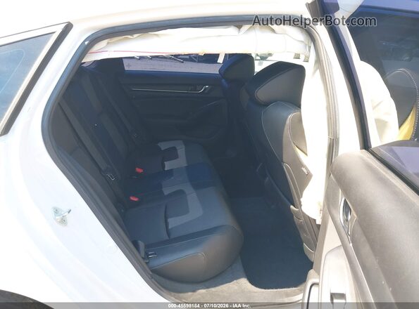 1HGCV3F2XNA010644 2022 HONDA ACCORD White VIN კოდის სტიკერის ხედი