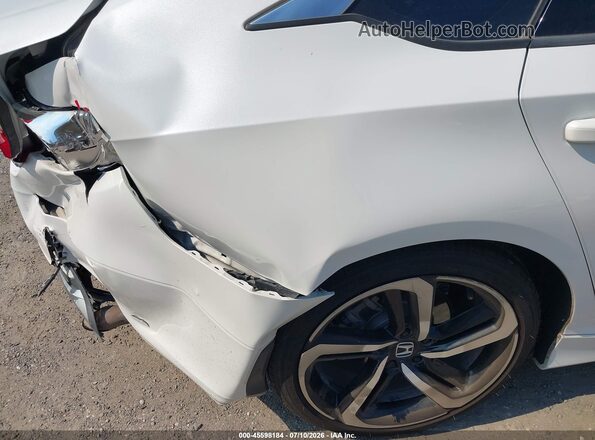 1HGCV3F2XNA010644 2022 HONDA ACCORD White ხელსაწყოთა პანელის ხედი