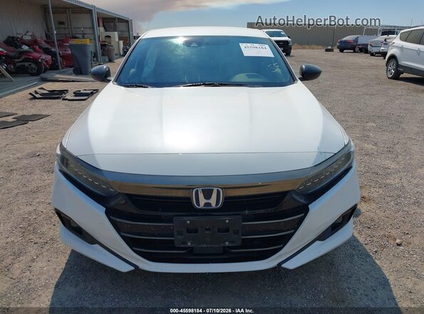 1HGCV3F2XNA010644 2022 HONDA ACCORD White 