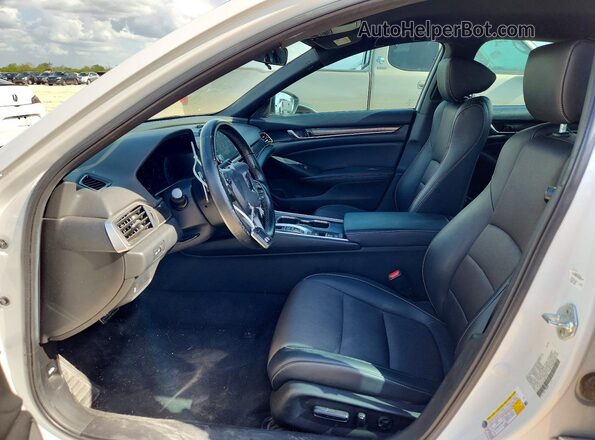 1HGCV3F2XNA018498 2022 HONDA ACCORD White Widok wnętrza z przodu