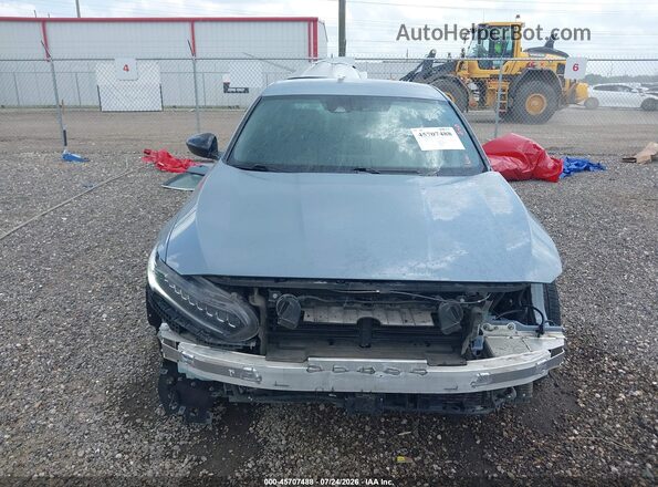 1HGCV3F2XNA033423 2022 HONDA ACCORD Gray Սալոնի հետևի տեսք