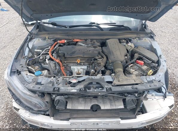 1HGCV3F2XNA033423 2022 HONDA ACCORD Gray Հետևի տեսք