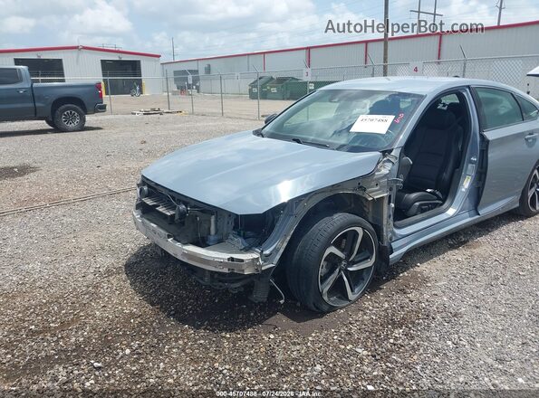 1HGCV3F2XNA033423 2022 HONDA ACCORD Gray Դիմացի տեսք