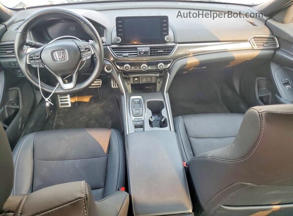 1HGCV3F2XNA036970 2022 HONDA ACCORD White Widok deski rozdzielczej