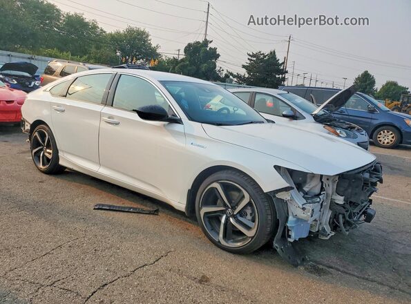 1HGCV3F2XNA036970 2022 HONDA ACCORD White Przód prawy