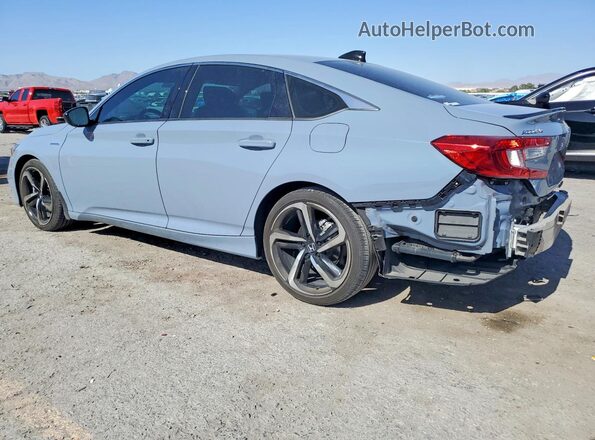 1HGCV3F2XNA039206 2022 HONDA ACCORD Gray Tył lewy