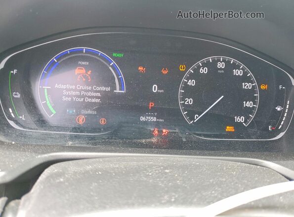 1HGCV3F2XNA041912 2022 HONDA ACCORD Black Widok zestawu wskaźników