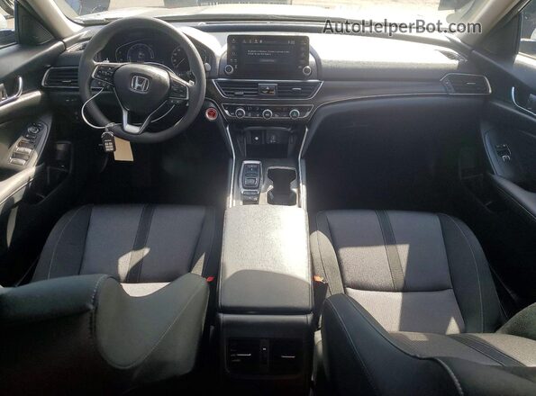 1HGCV3F40LA009081 2020 HONDA ACCORD Silver Dashboard view