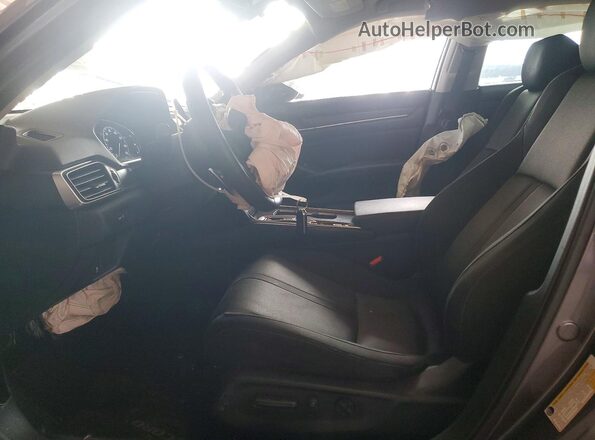 1HGCV3F41LA006089 2020 HONDA ACCORD Charcoal Սալոնի դիմացի տեսք