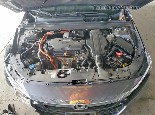 1HGCV3F41LA006089 2020 HONDA ACCORD Charcoal Սալոնի հետևի տեսք