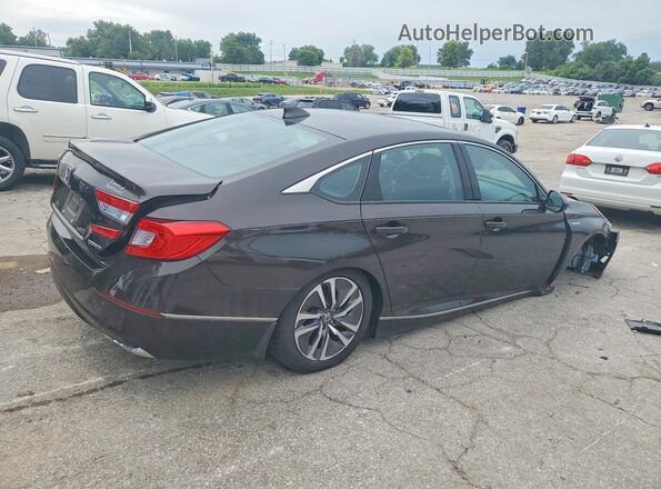 1HGCV3F43JA005930 2018 HONDA ACCORD Black უკანა მარჯვენა
