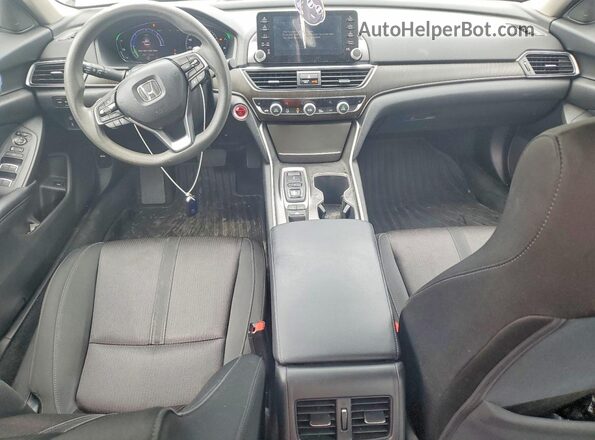1HGCV3F43JA005930 2018 HONDA ACCORD Black წინა პანელის ხედი