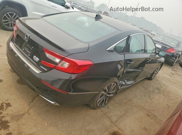 1HGCV3F43MA021646 2021 HONDA ACCORD Black უკანა მარჯვენა