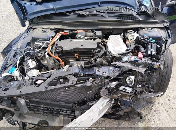 1HGCV3F44LA014090 2020 HONDA ACCORD Синий Вид сзади