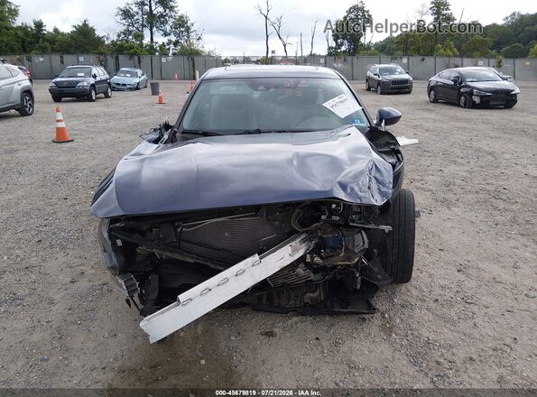 1HGCV3F44LA014090 2020 HONDA ACCORD Синий Вид задней части салона