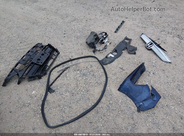 1HGCV3F44LA014090 2020 HONDA ACCORD Синий Вид щитка приборов