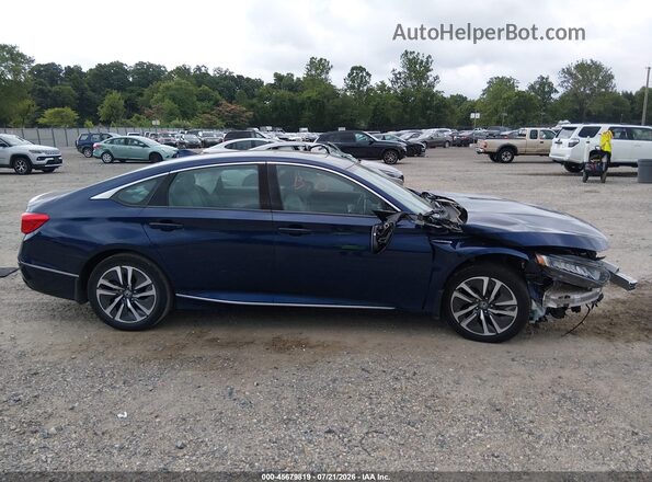 1HGCV3F44LA014090 2020 HONDA ACCORD Синий Панорамный вид салона 360°