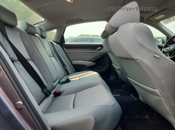 1HGCV3F45JA015214 2018 HONDA ACCORD Угольный Вид задних сидений
