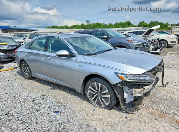 1HGCV3F46JA014833 2018 HONDA ACCORD Silver Przód prawy