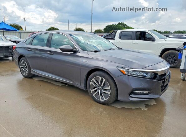 1HGCV3F46LA001941 2020 HONDA ACCORD Серый Передняя правая четверть