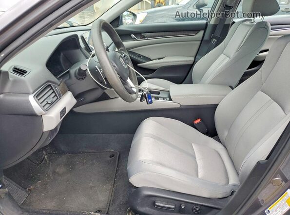 1HGCV3F46LA001941 2020 HONDA ACCORD Серый Вид салона спереди