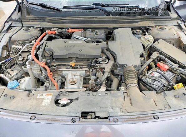 1HGCV3F46LA001941 2020 HONDA ACCORD Серый Вид задней части салона