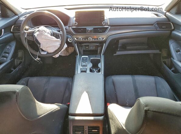 1HGCV3F46MA001892 2021 HONDA ACCORD Black Dashboard view