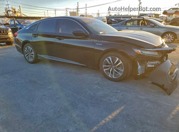 1HGCV3F46MA001892 2021 HONDA ACCORD Black Front right
