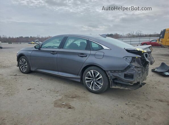 1HGCV3F49KA012656 2019 HONDA ACCORD Gray Հետևի ձախ