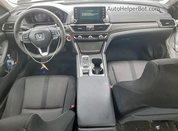 1HGCV3F49KA012656 2019 HONDA ACCORD Gray Առջևի վահանակի տեսք