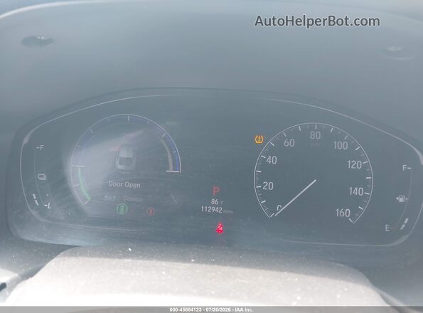 1HGCV3F4XJA000725 2018 HONDA ACCORD Gray უკანა სავარძლების ხედი