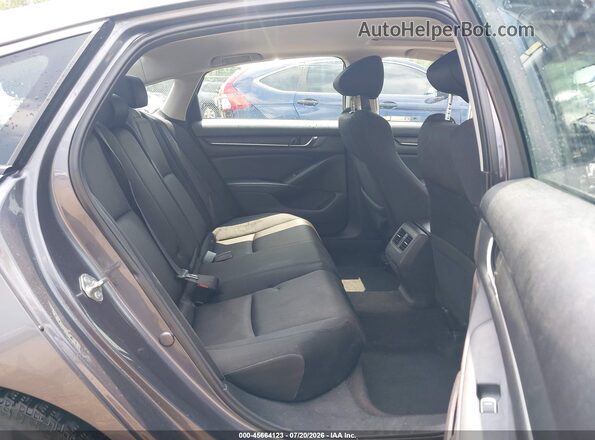 1HGCV3F4XJA000725 2018 HONDA ACCORD Gray VIN კოდის სტიკერის ხედი